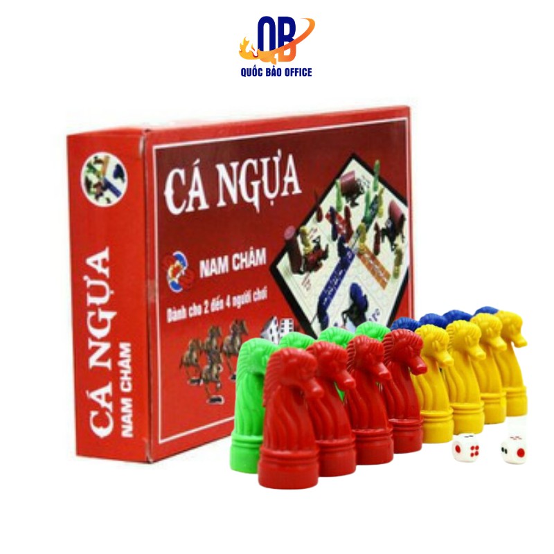 Bộ Cờ Cá Ngựa Nam Châm Cao Cấp Loại 1 - Đủ Kích Thước - 1 bộ