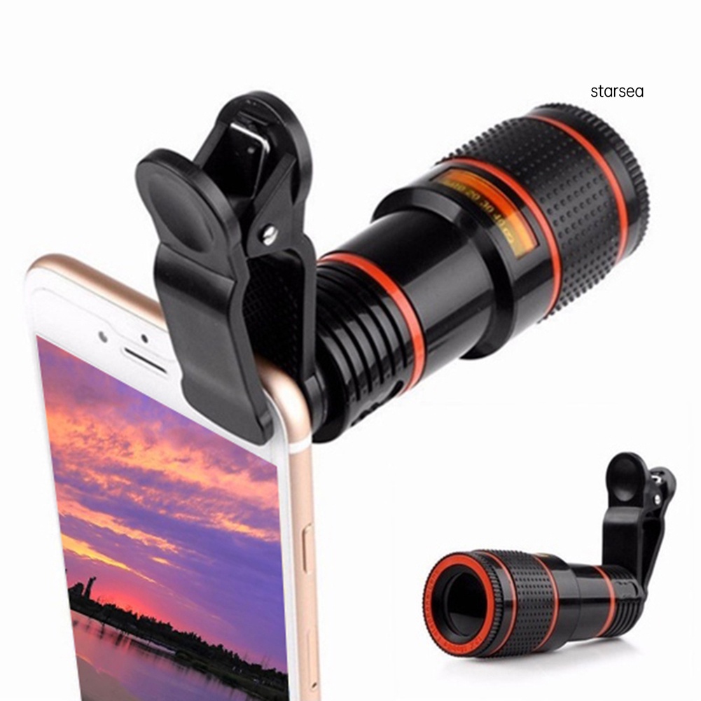 Ống kính phóng to 12x thông dụng cho điện thoạ