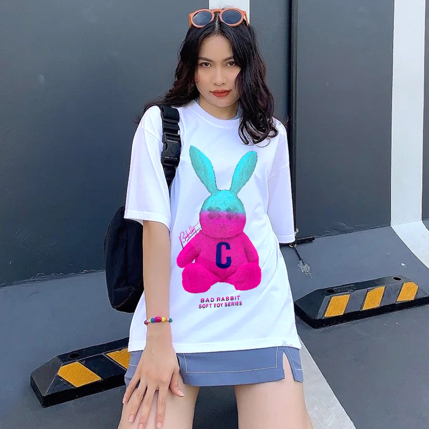 Áo Thun Unisex BEEBEE 100% Cotton Bad Rabbit Toy Colour-CBRTC001 | BigBuy360 - bigbuy360.vn