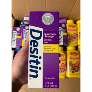 Nh ] kem chống hăm desitin xanh- tím 113gr