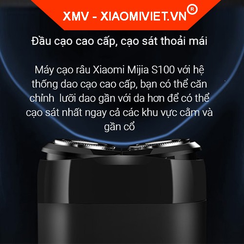 Máy cạo râu mini Xiaomi Mijia S100-MSX201 - Chống nước IPX7 | Thiết kế nhỏ gọn - Hàng chính hãng