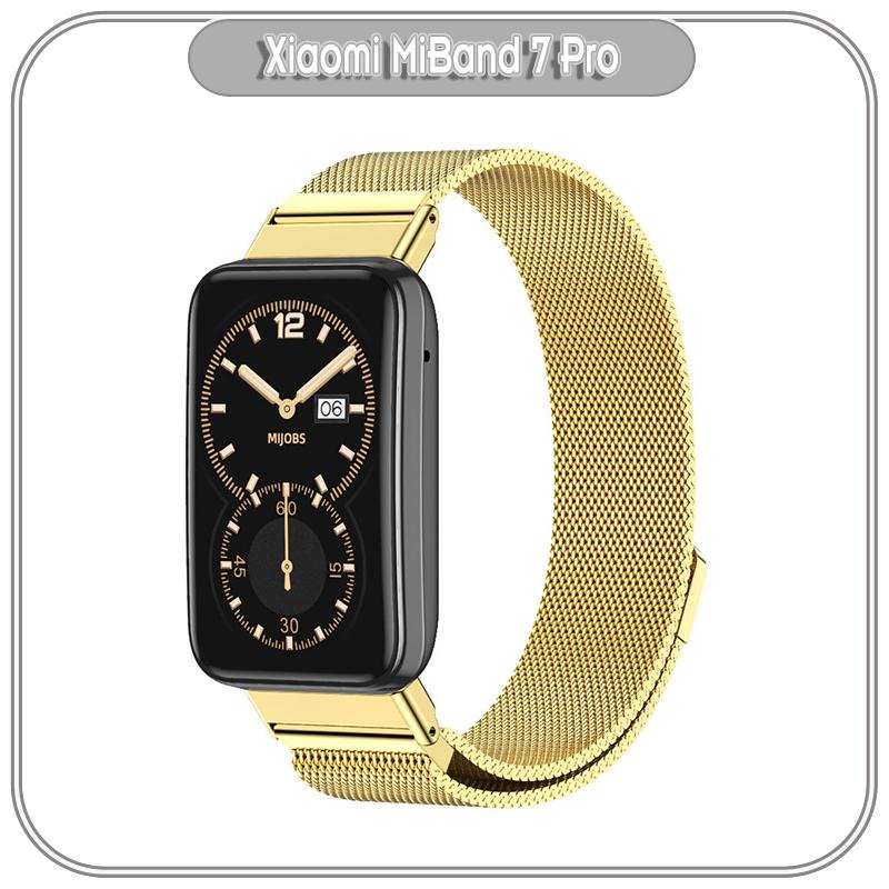 Dây thay thế cho Xiaomi MiBand 7 Pro kim loại nhiễn nam châm