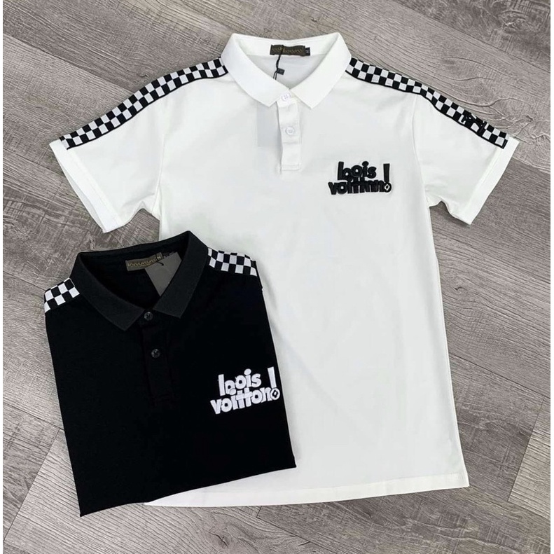 Áo thun nam Polo thêu logo chất liệu cotton 100% cam kết hình ảnh video tự chụp