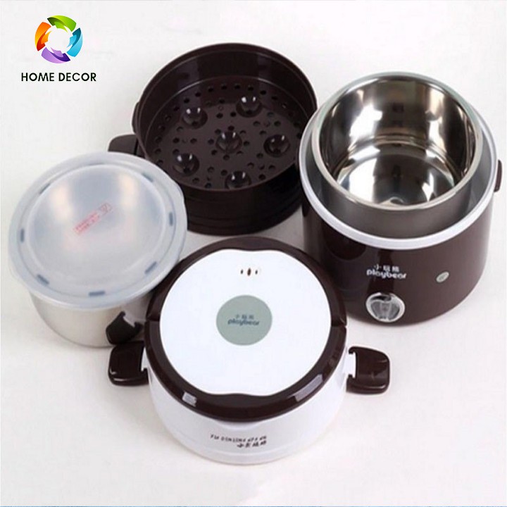 [BH 1 ĐỔI 1]Hộp cơm cắm điện 3 tầng CHUẨN LOẠI 1, Hộp cơm văn phòng 3 tầng siêu tiện lợi-HOME DECOR | BigBuy360 - bigbuy360.vn