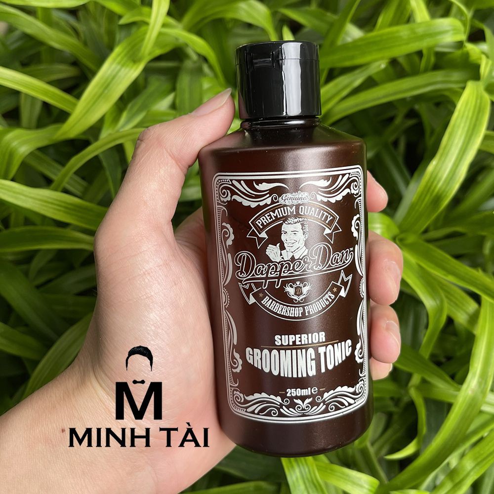 Dưỡng Tóc , Tạo Phồng Chai Đổ DAPPER DAN Grooming Tonic 250ml + Lược Chải Tóc Texture