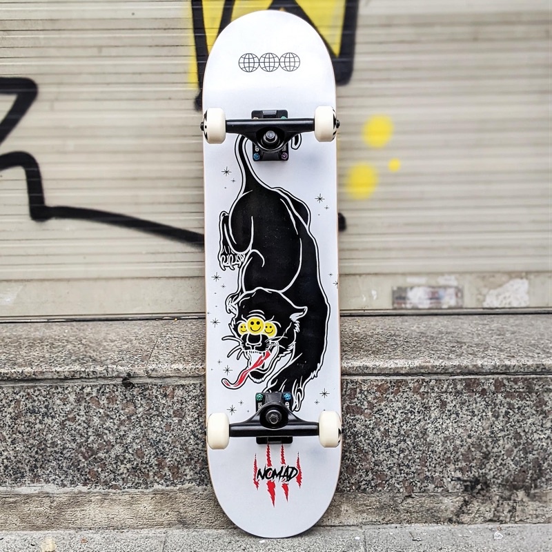 Ván Trượt Skateboard Chuyên Nghiệp Châu Âu- NOMAD COMPLETE PANTHER 8.0