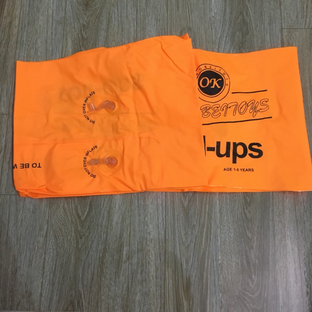 Combo phao lưng và phao tay chất lượng cao, nhựa PVC cao cấp