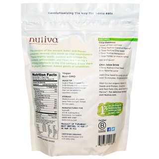 Hạt chia Nutiva chia Seed Mỹ (907gr)