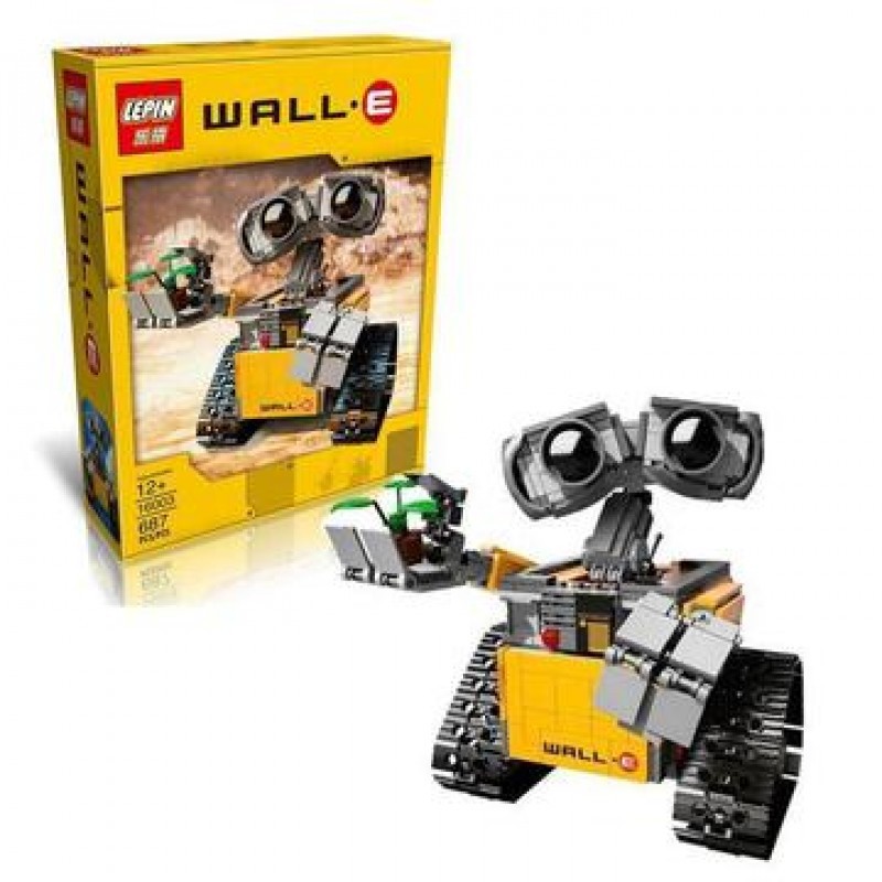 ( Hàng đang về ) Lego 21303 Idea - Leji 7008 ( Xếp Hình RoBot Wall E Và Chậu Cây )