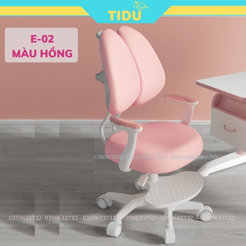 bộ ghế chống gù thông minh cho bé Tidu MQ5 ghế học sinh có thể điều chỉnh độ cao khóa bánh tự động