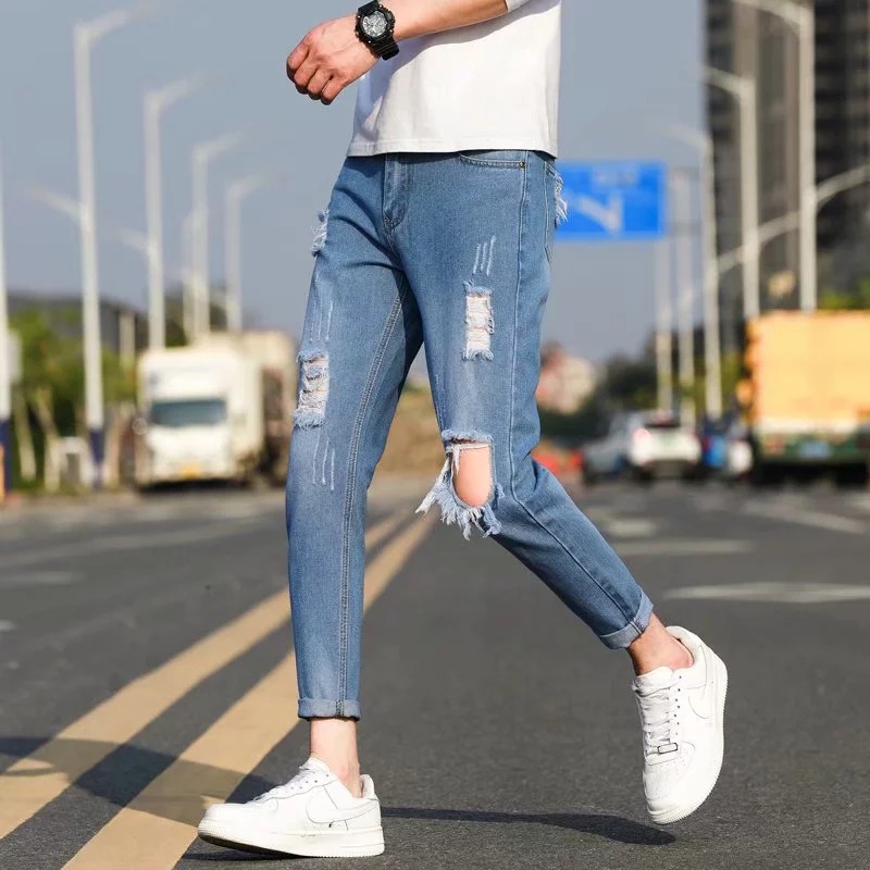 Quần jeans dài cỡ 27-38 thời trang cho nam