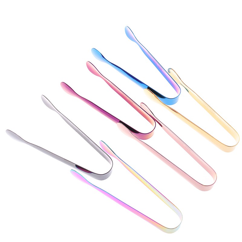 Kẹp Gắp Đá / Thức Ăn Bằng Thép Không Gỉ 11cm Tiện Lợi Dành Cho Nhà Bếp