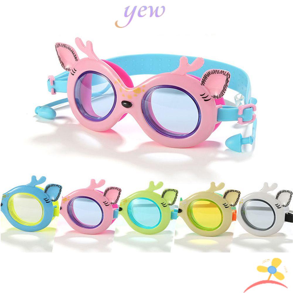 Kính Bơi Chống Tia Uv Họa Tiết Hoạt Hình Dễ Thương Cho Bé