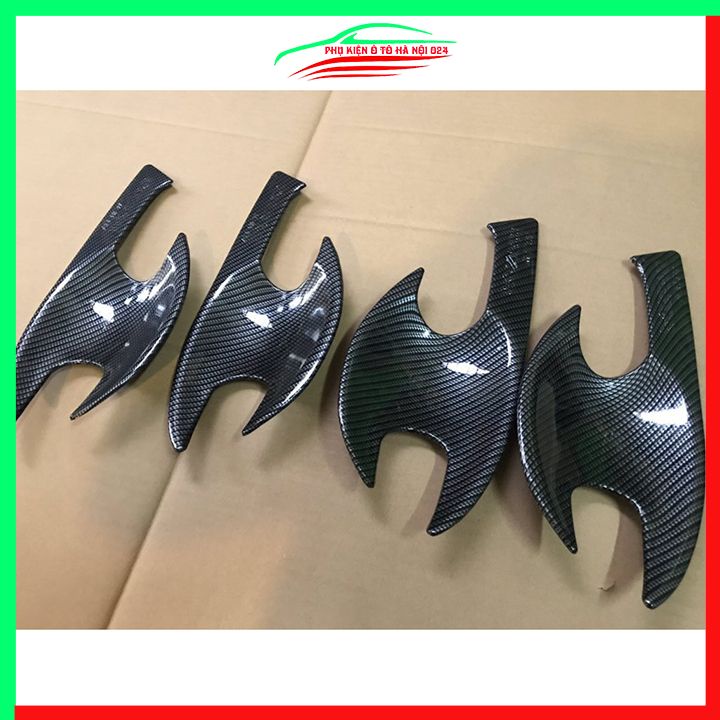 Ốp tay hõm CX5, CX-5 2018-2023 vân Carbon chống trầy bảo vệ cửa xe ô tô