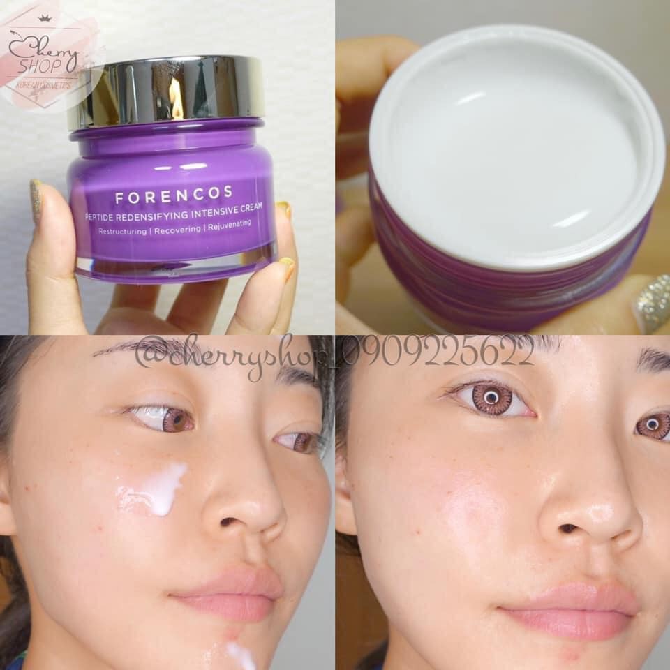 Kem dưỡng Forencos pedtide redensifying intensive cream