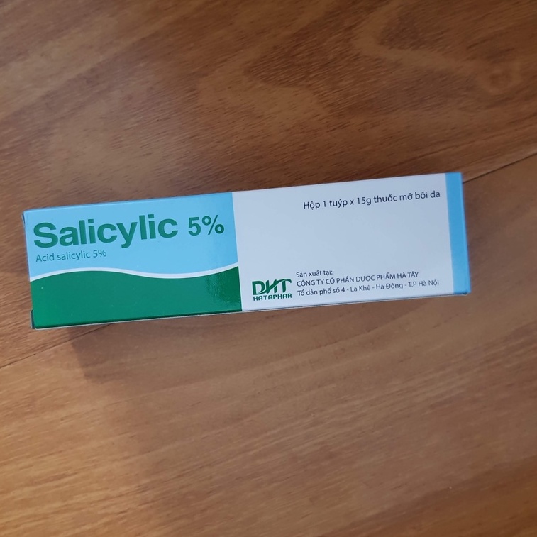 Kem bôi ngoài da làm mềm da salicylic 5% DHT 15G - DR.ĐẠO