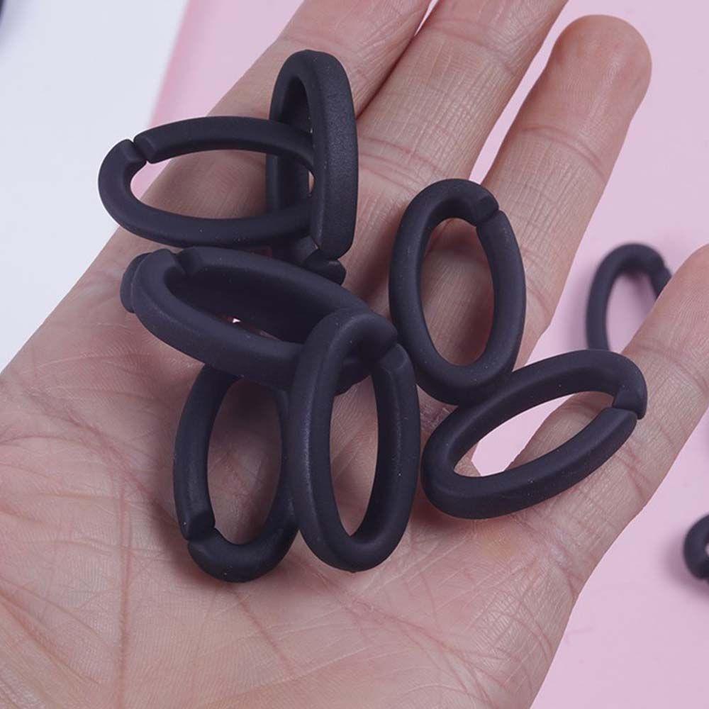 Dây Đeo Túi Xách Bằng Nhựa Acrylic Màu Đen Thay Thế DIY