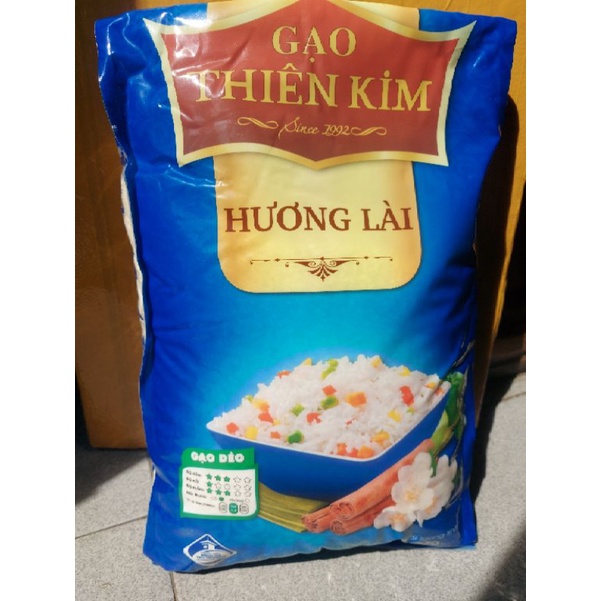 GẠO THIÊN KIM HƯƠNG LÀI 5 KG GIÁ BÌNH ỔN THỊ TRƯỜNG