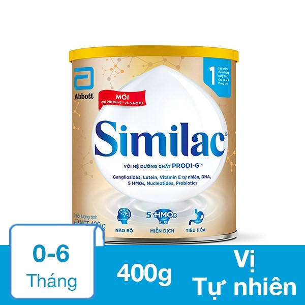 [HSD T3-2024] Sữa Bột Similac 5G Số 1 400g.
