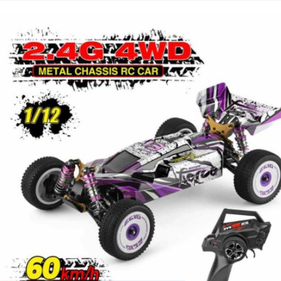 Xe RC tốc độ cao Wltoys 60km/h 1/12 – Mãnh thú đường trường