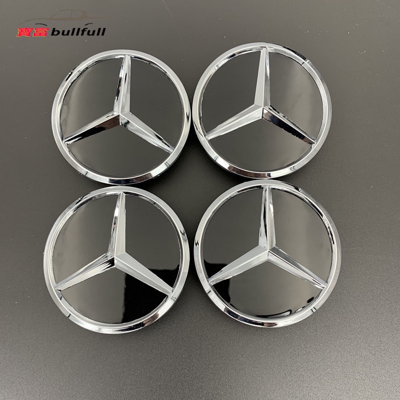 Nắp Đậy Trục Bánh Xe Bằng Nhôm 75mm Cho Mercedes Benz Samsung CLA C300 250 A180 Benz GLB W205 W118 W177 AMG