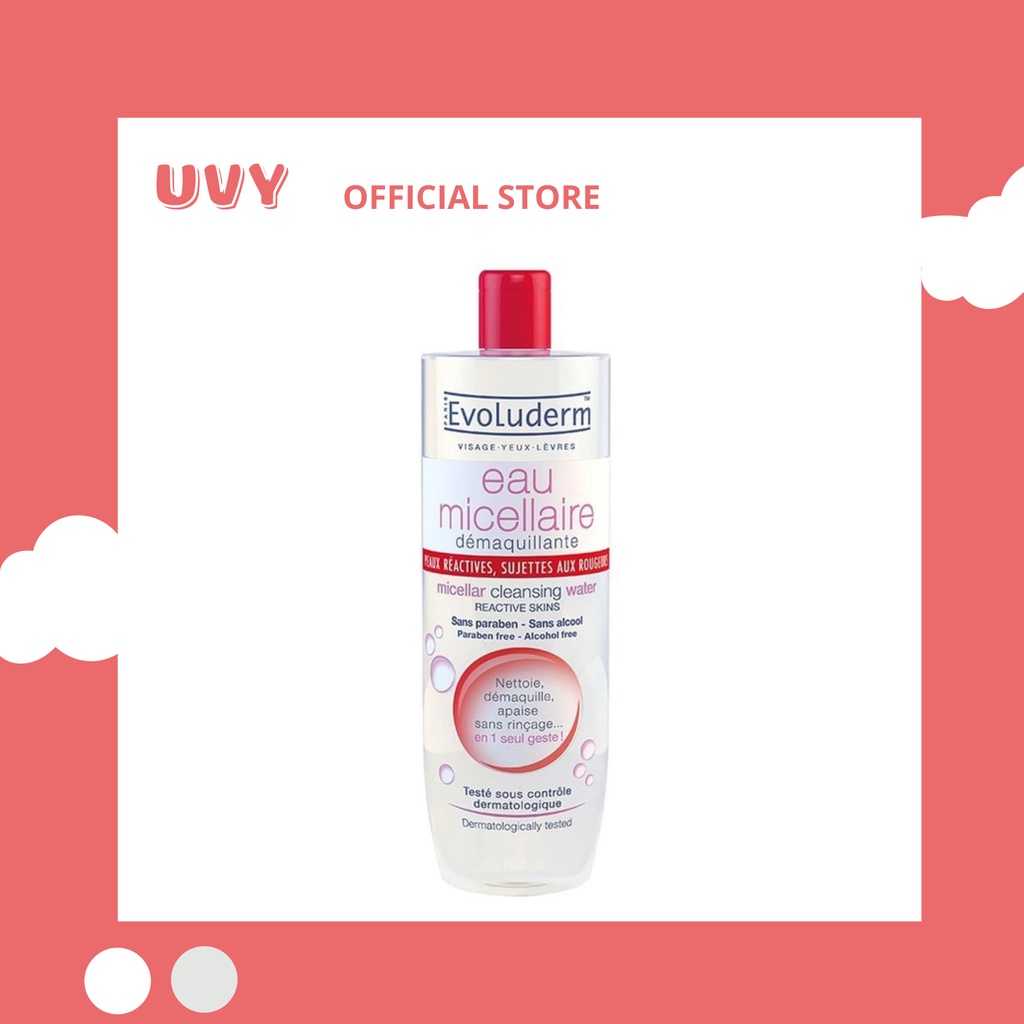 Nước Tẩy Trang Evoluderm Micellar Cleansing Water