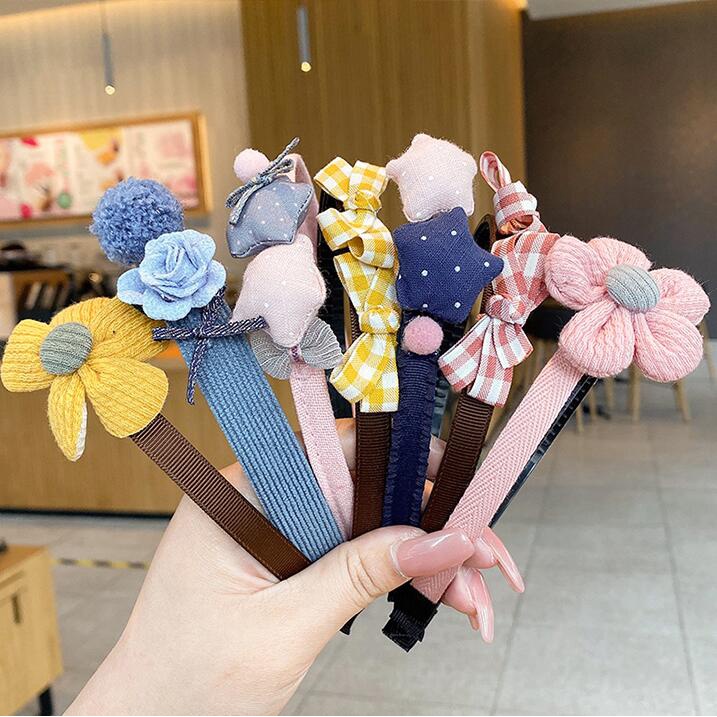 Băng Đô Có Răng Chống Trượt Kiểu Hàn Quốc Dễ Thương Cho Bé Gái