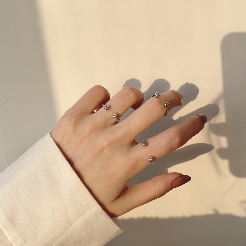 bằng thép titan đơn giản phong cách Hàn Quốc