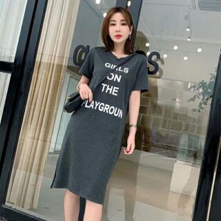Váy suông cotton