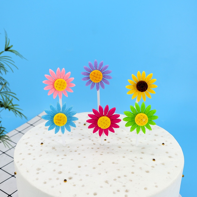 Thẻ cắm trang trí bánh kem hình thù ngộ nghĩnh