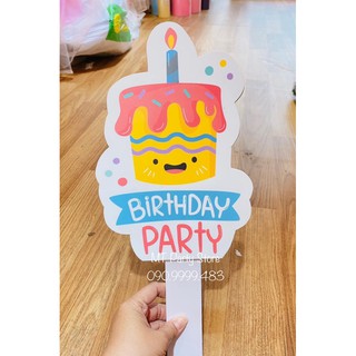 HASHTAG CẦM TAY CHỤP HÌNH ( Chủ đề: Sinh Nhật )