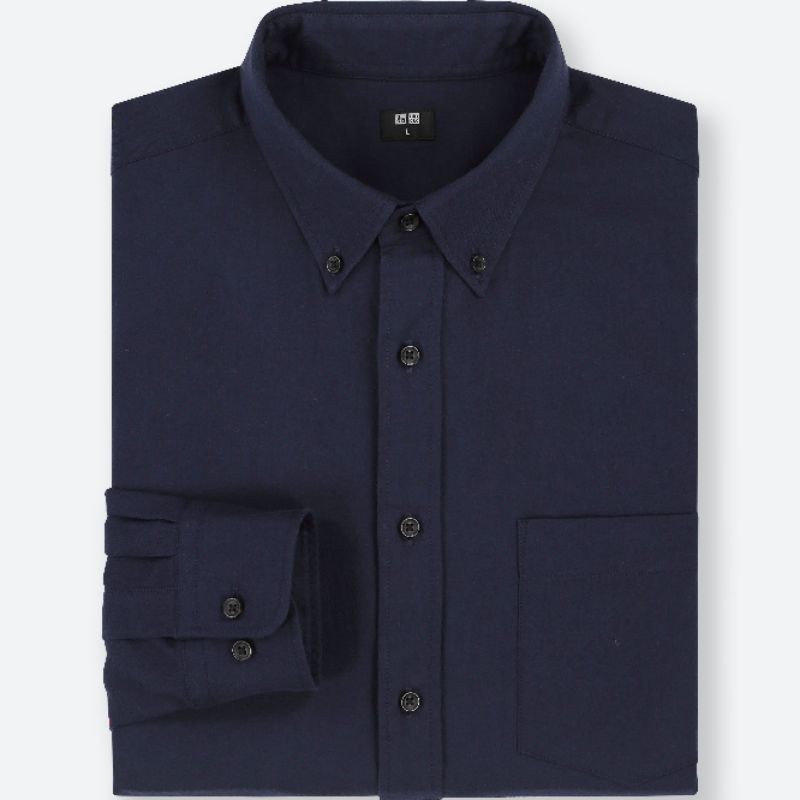 Sơ Mi UNIQLO FLANNEL LONG SLEEVE SHIRT-401838 | BigBuy360 - bigbuy360.vn