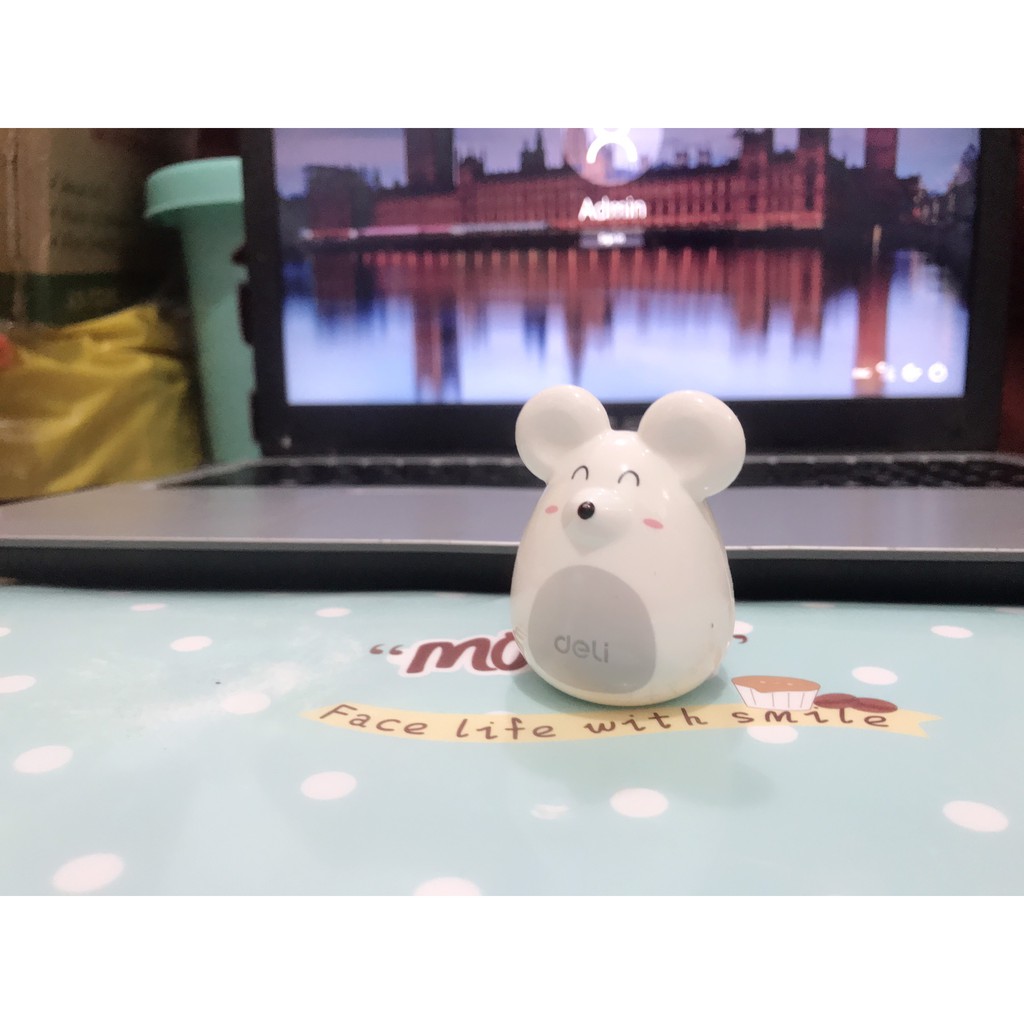Chuốt chì Deli No.0569 hình chú chuột đáng yêu