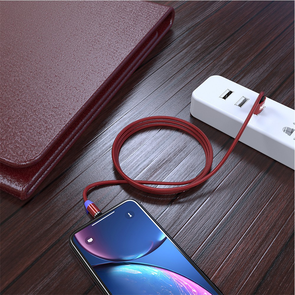 Cáp sạc USB loại C từ tính có đèn LED chỉ báo cho điện thoại