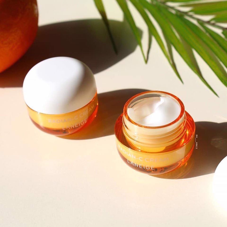 Kem Dưỡng Trắng Sáng & Đều Màu Da Laneige Radian C Cream 10ml