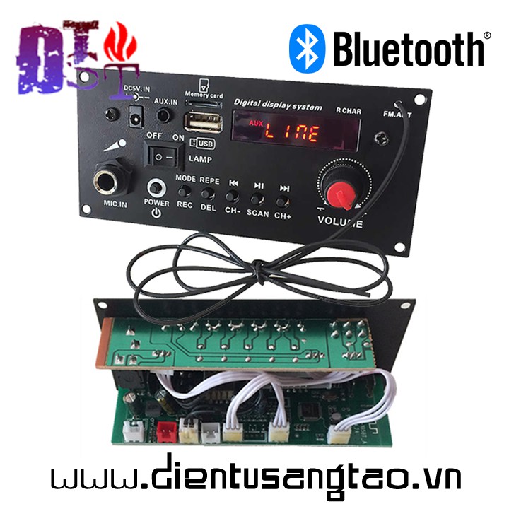 Mạch loa kéo Bluetooh 610