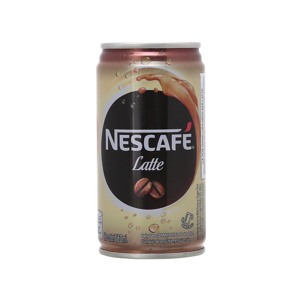 Cà Phê Uống Liền -Cà Phê Lon 180ml Nescafe 4 Vị CHÍNH HÃNG