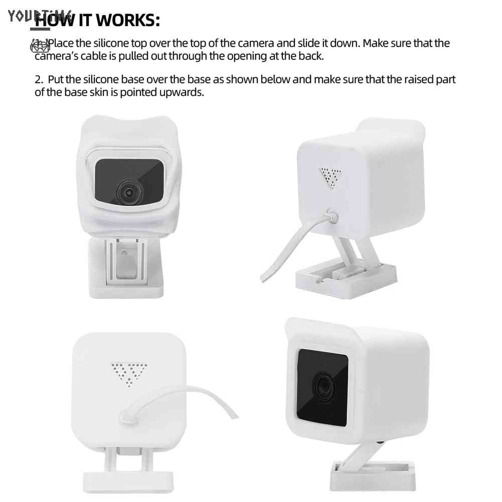 Set 2 Vỏ Bảo Vệ Chống Thấm Nước Cho Camera An Ninh Wyze Cam V3