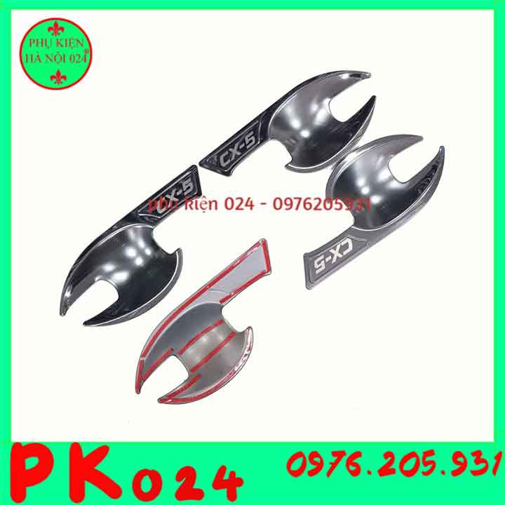 [CX-5 2018-2020 Titan] Bộ Ốp Tay Nắm Hõm Cửa Mazda CX5, CX-5 2018-2020 Titan