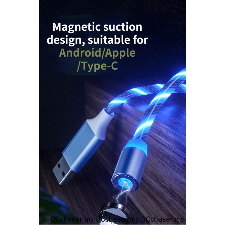 Dây Cáp Sạc Từ Tính Cho Apple Type-C Android