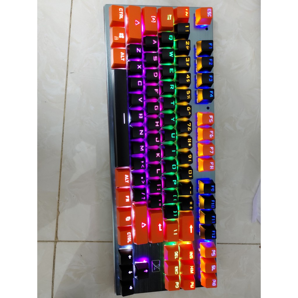 Bàn phím cơ Không Dây Bluetooth Pin Sạc Xinmeng K950 LED Rainbow | BigBuy360 - bigbuy360.vn