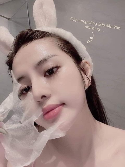 Mask mặt nạ nhau thai cuống rốn se khít trắng da Nhật bản