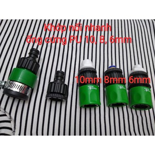 Bộ khớp nối nhanh ống phun sương, 6mm, 8 ly, 10 mm.