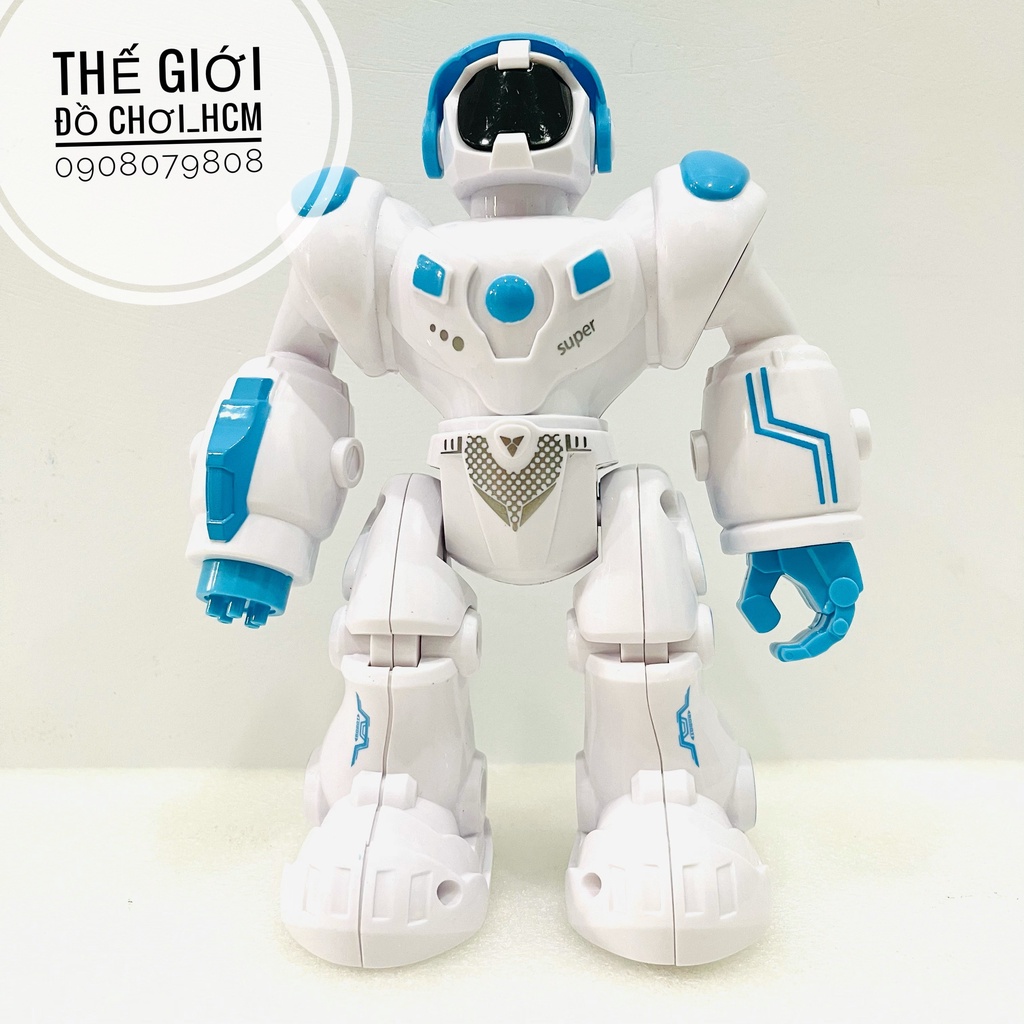 [HOT-CHẤT LƯỢNG] Đồ chơi Robot biết đi có đèn nhạc rất đẹp dành cho bé thích siêu nhân