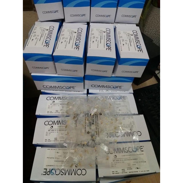 Hạt mạng AMP/COMMSCOPE Cat5e chính hãng