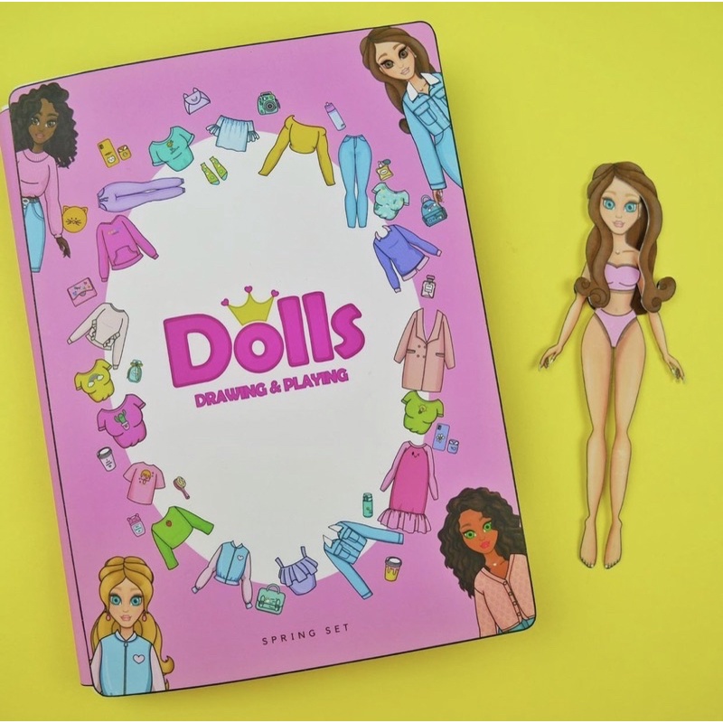 Ngôi nhà búp bê chủ đề Spring Wardrobe