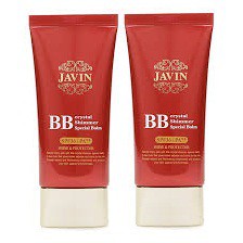 COMBO 2 Kem Nền Trang Điểm_Javin BB Crystal Shimmer Special Cream 50ml