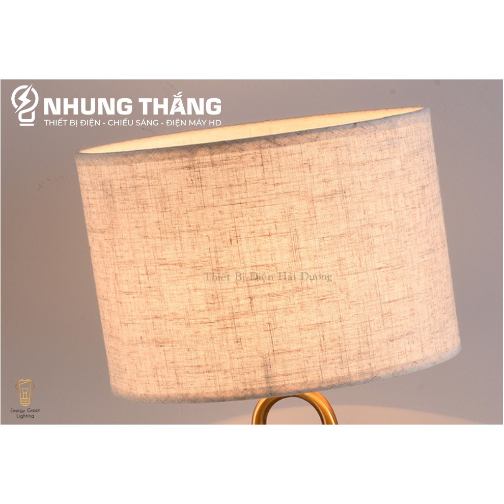 Đèn Ngủ Để Bàn S3067 - Khung Kim Loại Hình Chữ U - Kiểu Dáng Sang Trọng - Tặng Kèm Bóng Led - Bảo Hành 12 Tháng
