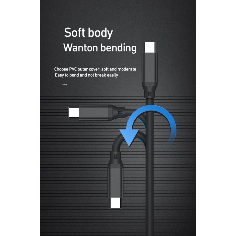 Cáp Mở RộNg Nhanh HDMI 4K USB 3.1 5A 100W 10Gbps Cho Laptop / ĐầU CắM Sang Lỗ CắM