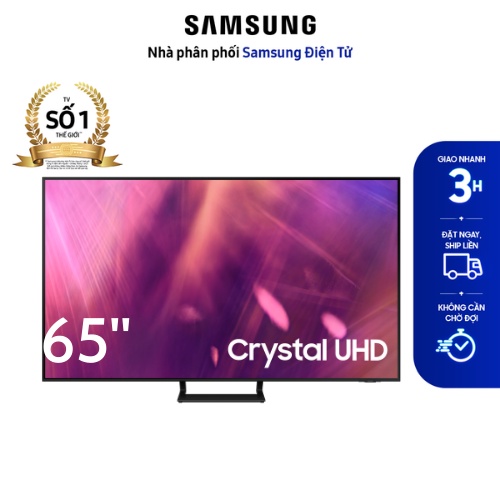 65AU9000 - Smart Tivi Samsung Crystal UHD 4K 65 inch AU9000